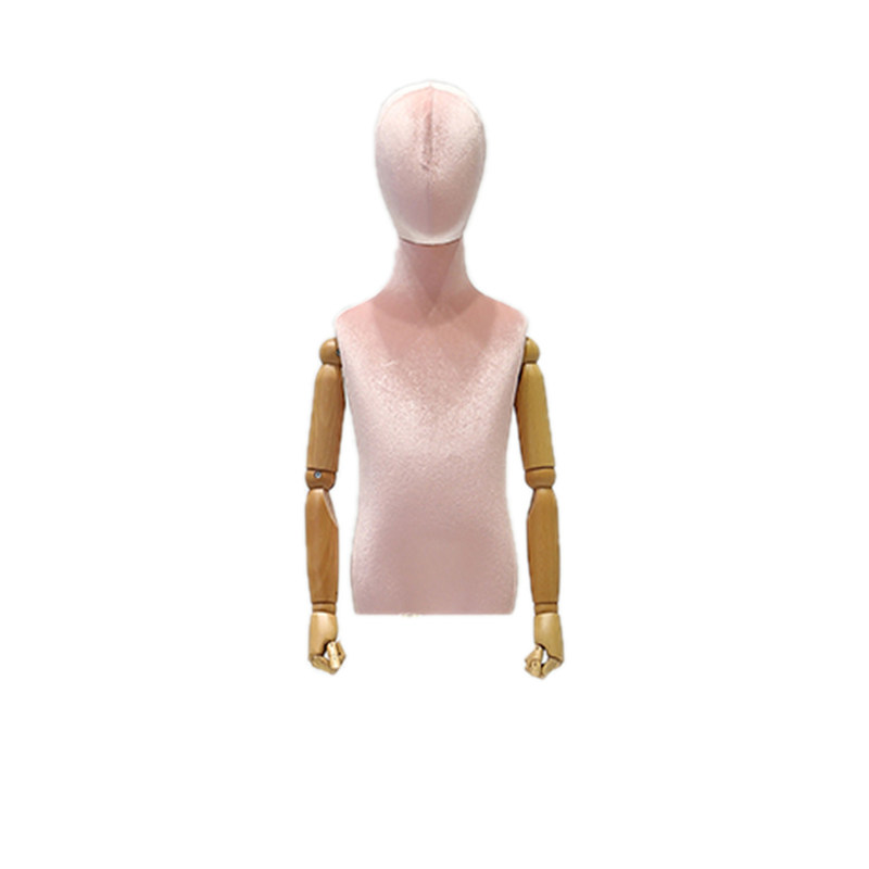 직립 색상 반 몸 남성 인형 옷 전시용 린 캔더