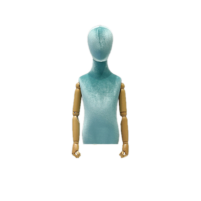 직립 색상 반 몸 남성 인형 옷 전시용 린 캔더